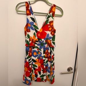 Tuckernuck Lush Printed Ruffle Mini Dress